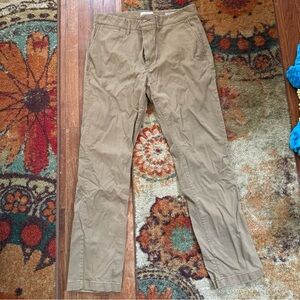 Goodfellow & Co Khaki Trousers with Striped Lining